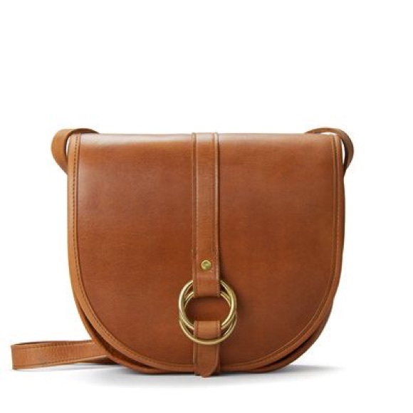 J.W. Hulme Handbags - SOLD J.W. Hulme Small Belmont Tan Crossbody Bag